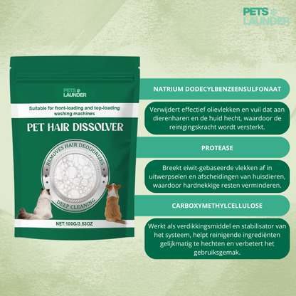 Huisdierhaar Oplosser voor de Was (6 Stuks) - Verwijdert Honden en Kattenhaar tijdens het Wassen