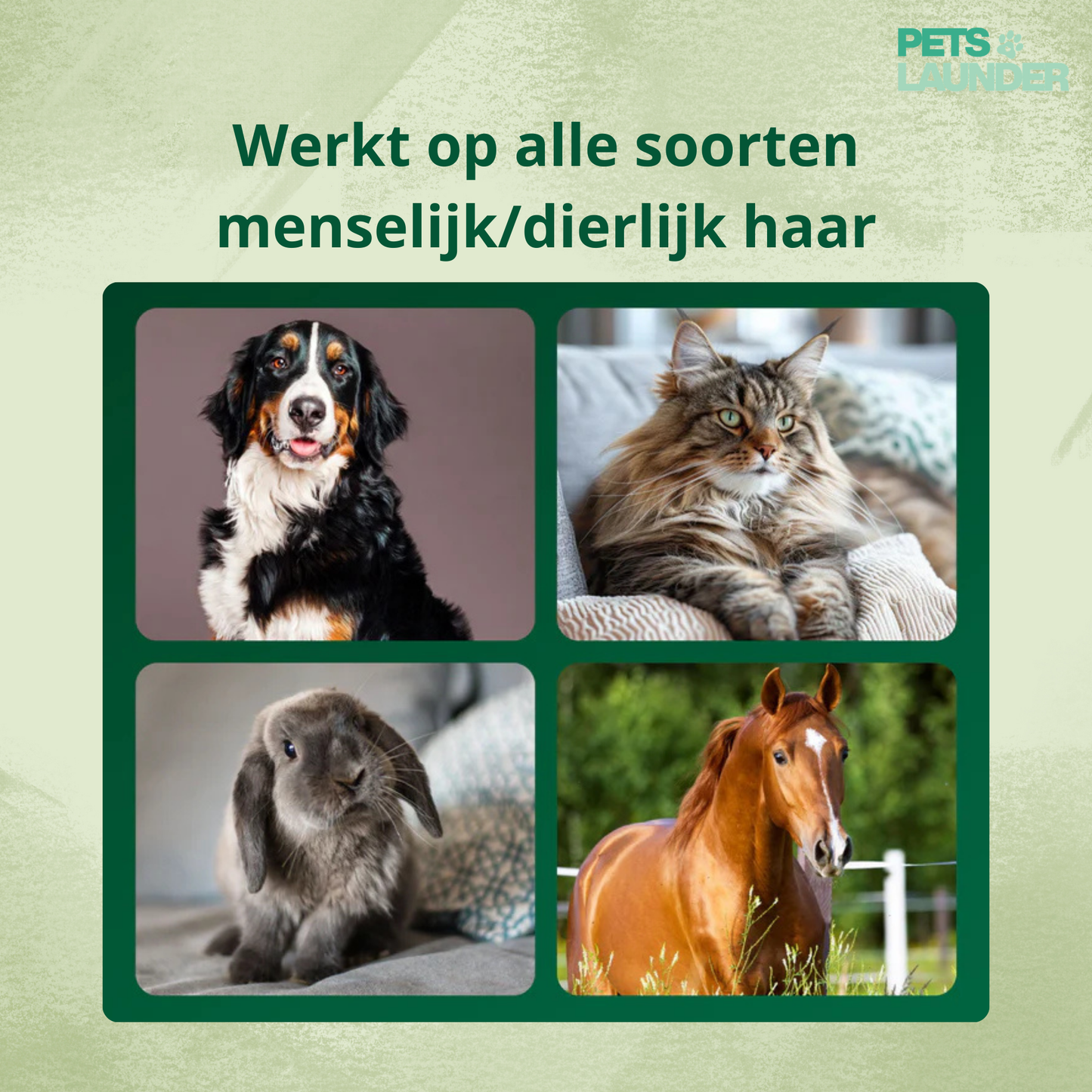 Huisdierhaar Oplosser voor de Was (6 Stuks) - Verwijdert Honden en Kattenhaar tijdens het Wassen