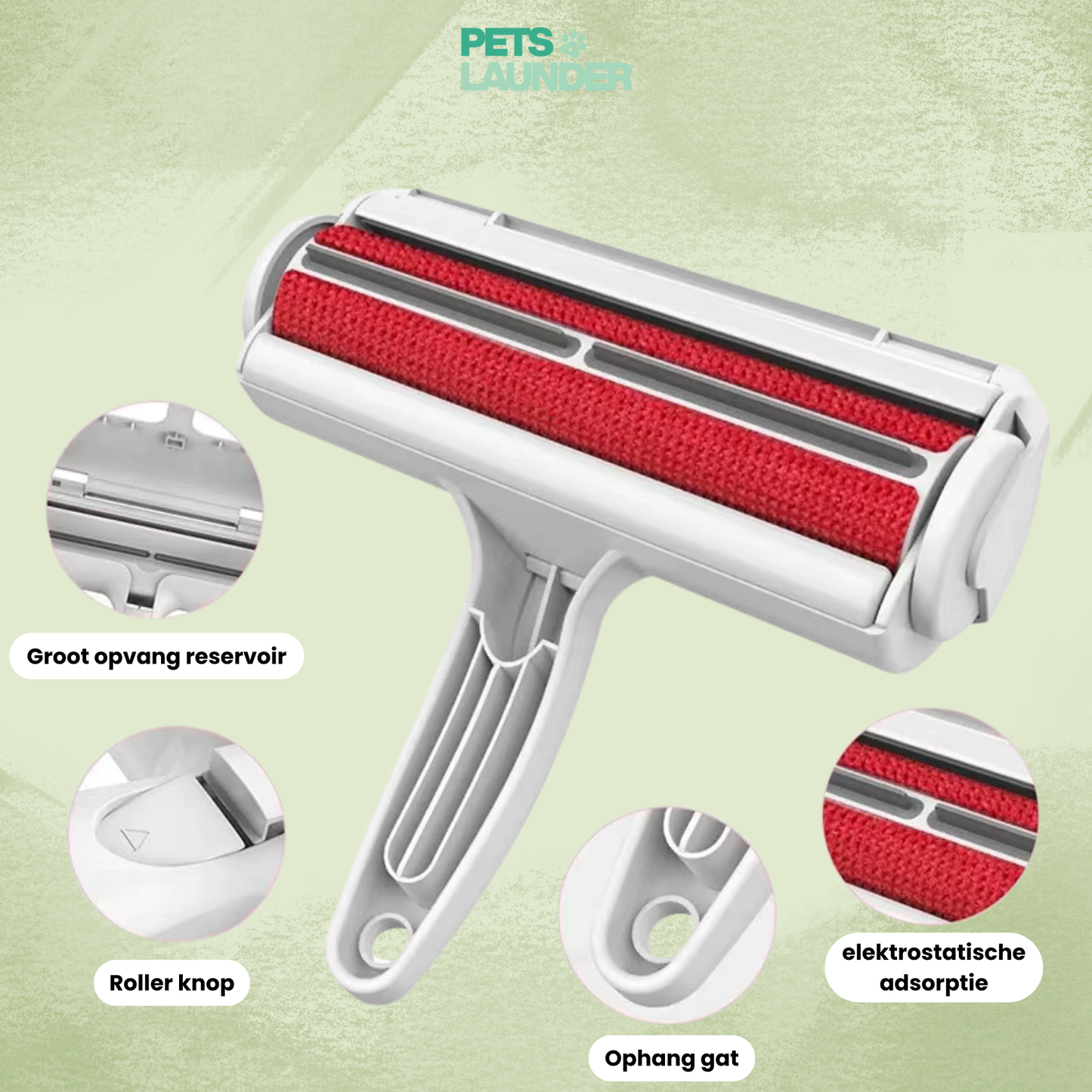 Pluizenverwijderaar voor Hondenhaar & Kattenhaar